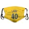 Gold Golden State Warriors Anthony Lamb   Face Mask