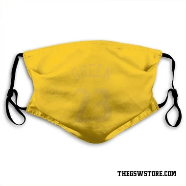Gold Golden State Warriors Chris Mullin   Face Mask