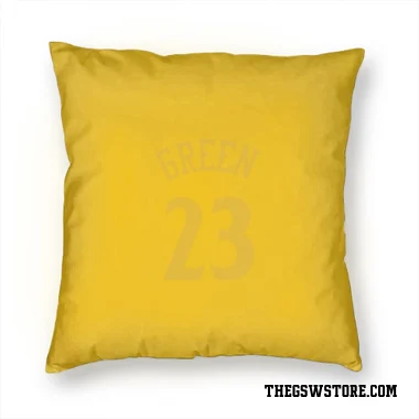 Gold Golden State Warriors Chris Mullin   Pillow Cover (18 X 18)