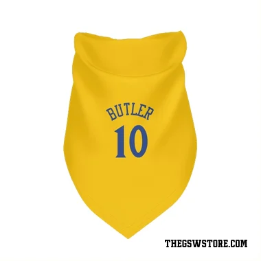 Gold Golden State Warriors Jimmy Butler III   Dog & Cat Pet Bandana