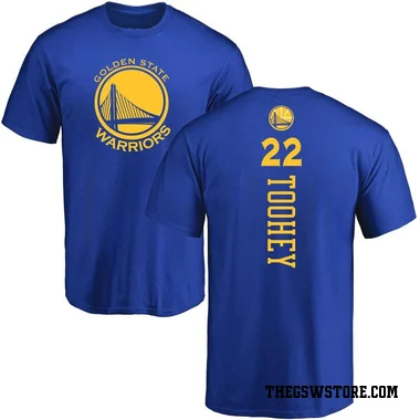 Gold Men's Alex Toohey Golden State Warriors Royal Backer T-Shirt