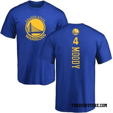 Gold Men's Moses Moody Golden State Warriors Royal Backer T-Shirt