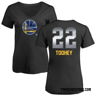 Gold Women's Alex Toohey Golden State Warriors Black Midnight Mascot T-Shirt