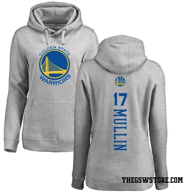 Gold Women's Chris Mullin Golden State Warriors Branded Ash Backer Pullover Hoodie