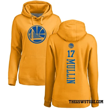 Gold Women's Chris Mullin Golden State Warriors Branded One Color Backer Pullover Hoodie