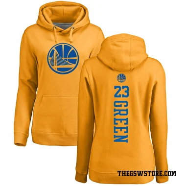 Gold Women's Draymond Green Golden State Warriors Branded One Color Backer Pullover Hoodie