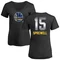 Gold Women's Latrell Sprewell Golden State Warriors Black Midnight Mascot T-Shirt