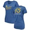 Gold Women's Latrell Sprewell Golden State Warriors Royal Sideline V-Neck T-Shirt