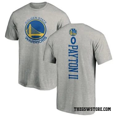 Gold Youth Gary Payton II Golden State Warriors Ash Backer T-Shirt