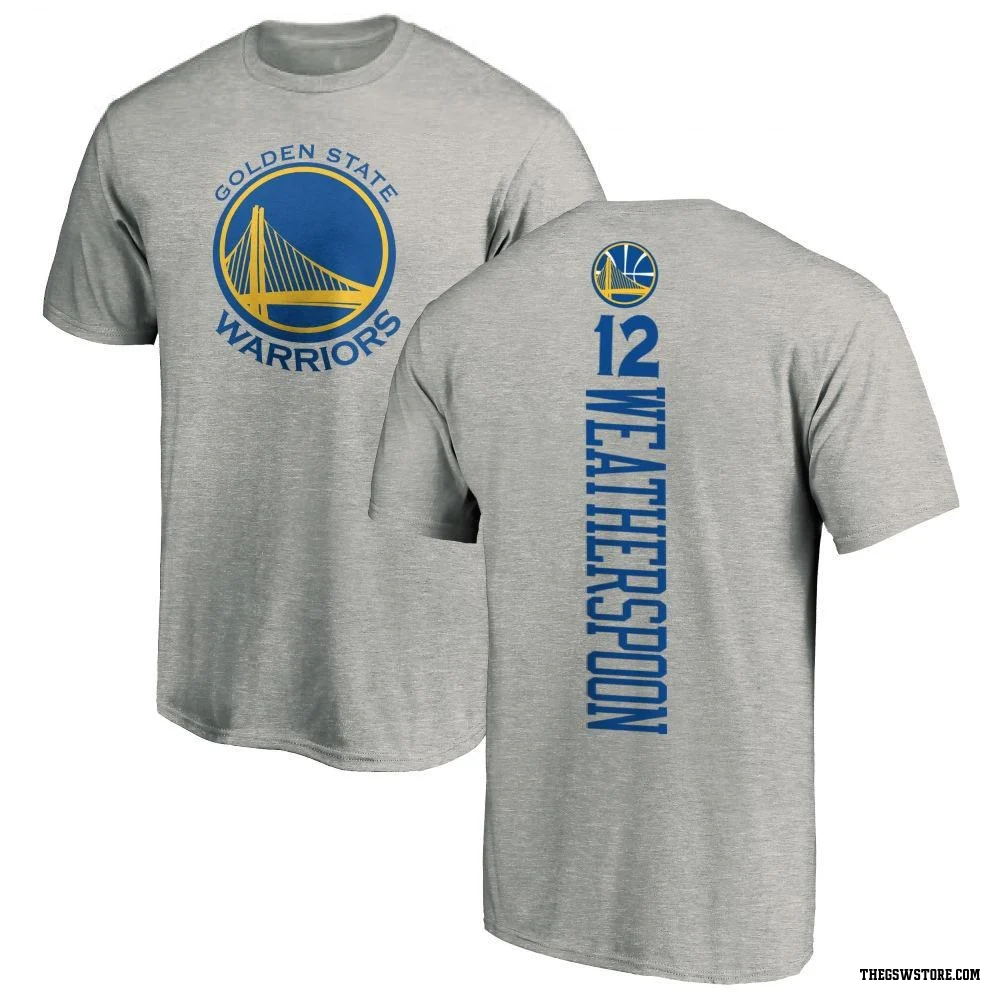 Gold Youth Quinndary Weatherspoon Golden State Warriors Ash Backer T-Shirt
