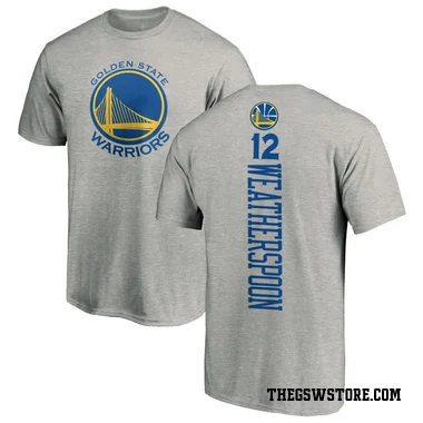 Gold Youth Quinndary Weatherspoon Golden State Warriors Ash Backer T-Shirt