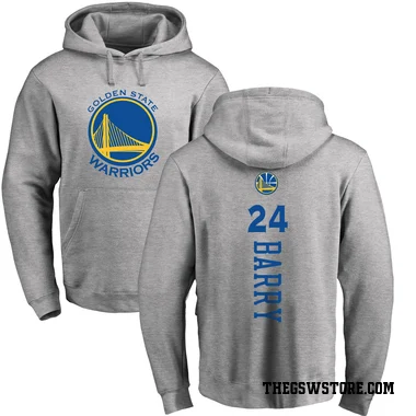 Gold Youth Rick Barry Golden State Warriors Branded Ash Backer Pullover Hoodie
