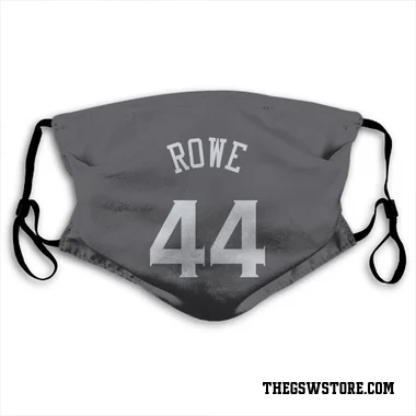 Gray Golden State Warriors Jackson Rowe   Face Mask