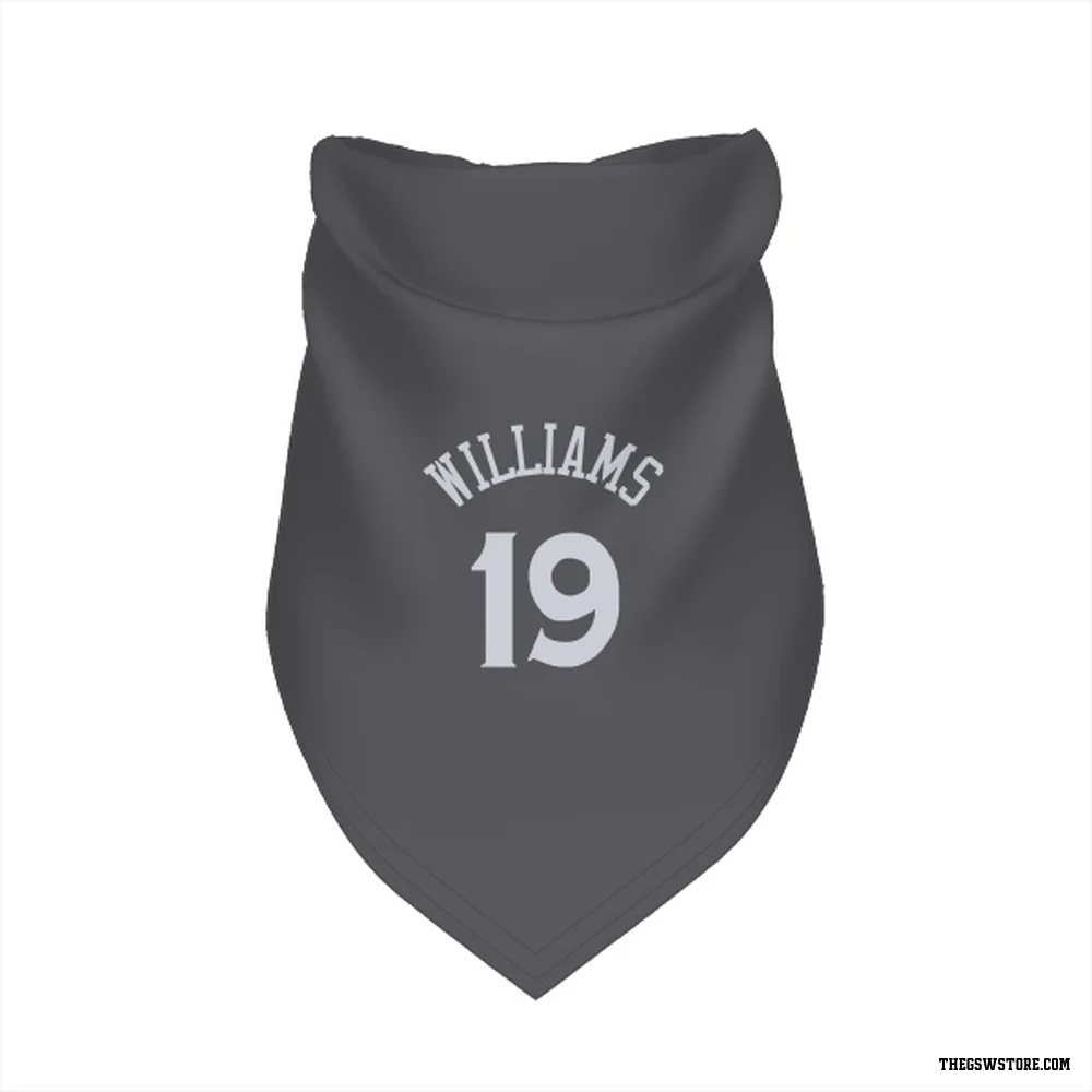 Gray Golden State Warriors Nate Williams   Dog & Cat Pet Bandana