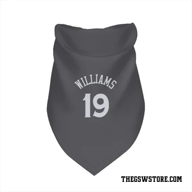 Gray Golden State Warriors Nate Williams   Dog & Cat Pet Bandana