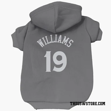 Gray Golden State Warriors Nate Williams   Dog & Cat Pet Hoodie