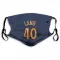 Navy Golden State Warriors Anthony Lamb   Face Mask