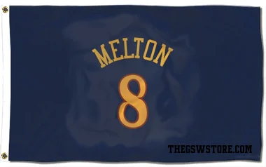 Navy Golden State Warriors De'Anthony Melton   Flag (3 X 5)