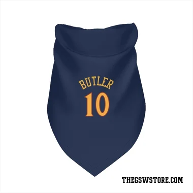 Navy Golden State Warriors Jimmy Butler III   Dog & Cat Pet Bandana