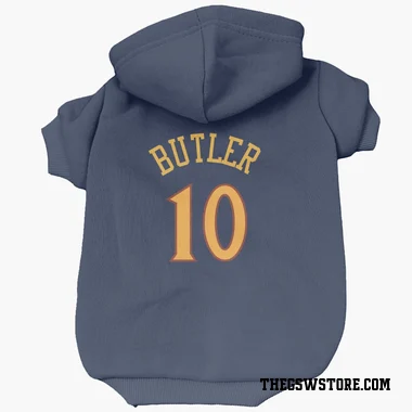 Navy Golden State Warriors Jimmy Butler III   Dog & Cat Pet Hoodie