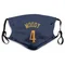Navy Golden State Warriors Moses Moody   Face Mask