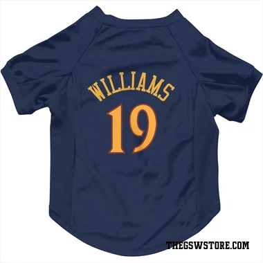 Navy Golden State Warriors Nate Williams   Dog & Cat Pet Jersey