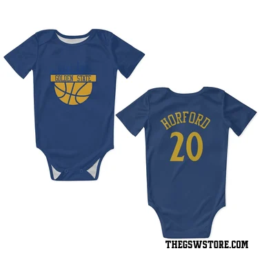 Royal Golden State Warriors Al Horford   Newborn & Infant Bodysuit