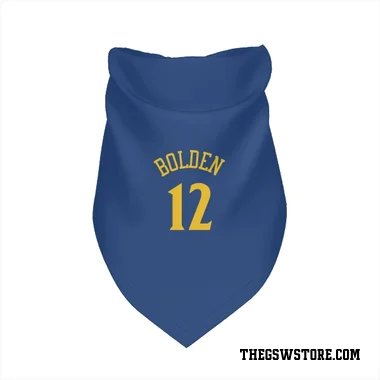 Royal Golden State Warriors Marques Bolden   Dog & Cat Pet Bandana