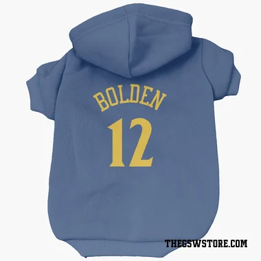 Royal Golden State Warriors Marques Bolden   Dog & Cat Pet Hoodie