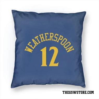 Royal Golden State Warriors Quinndary Weatherspoon   Pillow Cover (18 X 18)