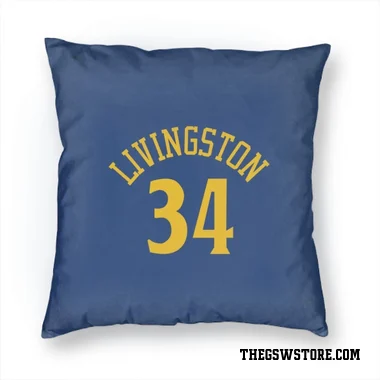 Royal Golden State Warriors Shaun Livingston   Pillow Cover (18 X 18)