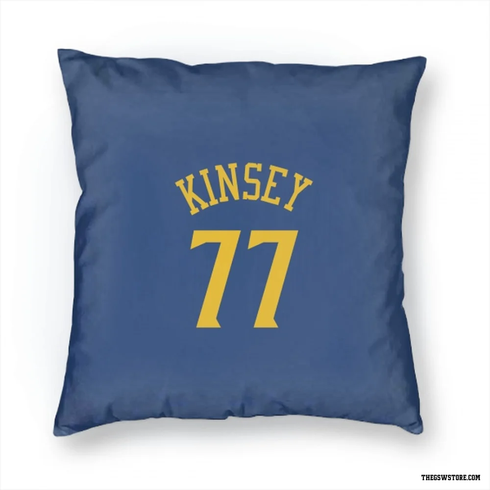 Royal Golden State Warriors Taevion Kinsey   Pillow Cover (18 X 18)