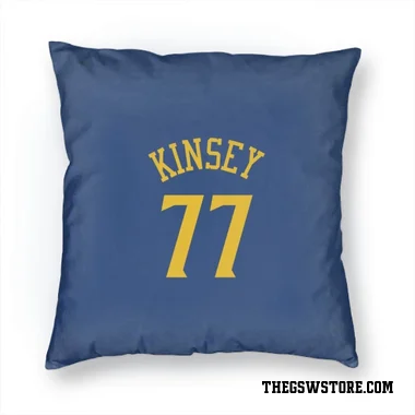 Royal Golden State Warriors Taevion Kinsey   Pillow Cover (18 X 18)