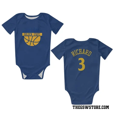 Royal Golden State Warriors Will Richard   Newborn & Infant Bodysuit