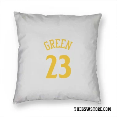 White Golden State Warriors Chris Mullin   Pillow Cover (18 X 18)