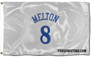 White Golden State Warriors De'Anthony Melton   Flag (3 X 5)