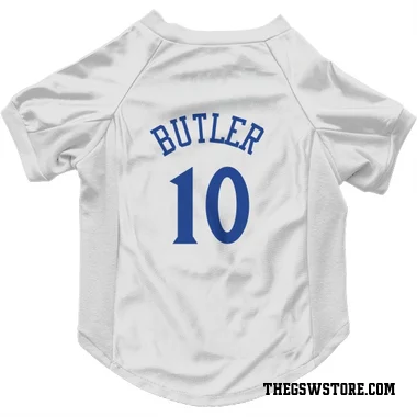 White Golden State Warriors Jimmy Butler III   Dog & Cat Pet Jersey