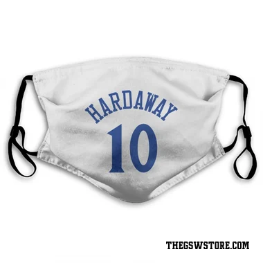 White Golden State Warriors Tim Hardaway   Face Mask