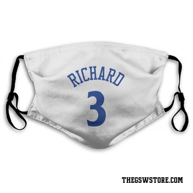 White Golden State Warriors Will Richard   Face Mask